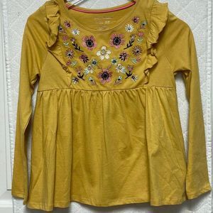 Yellow Tommy Bahama Girls Long Sleeve Shirt